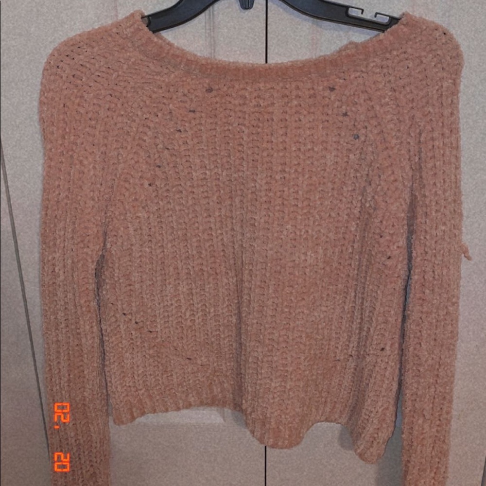 Pink Knitted Sweater